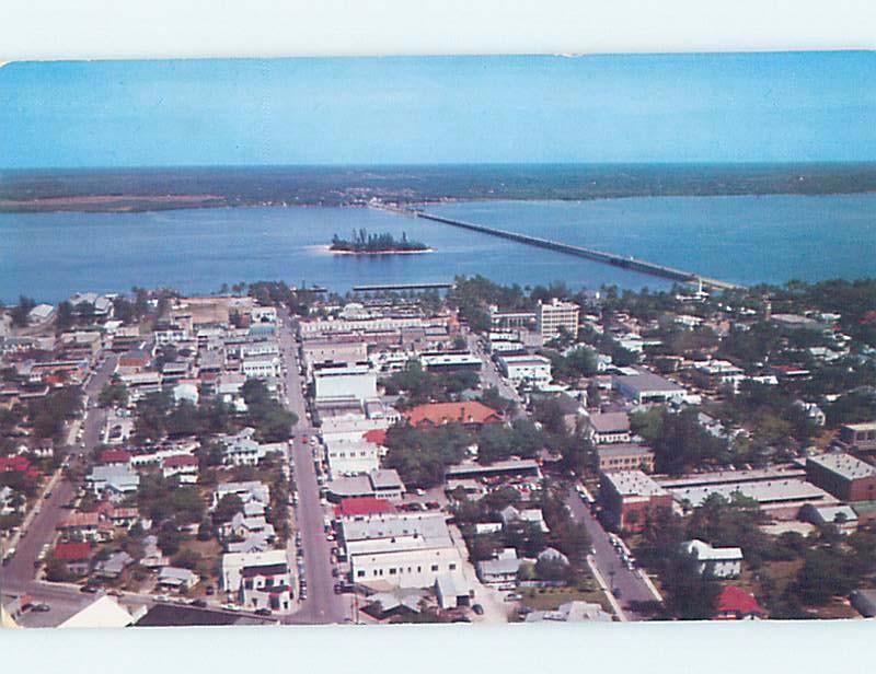 Pre-1980 AERIAL VIEW Fort Myers Florida FL A5102