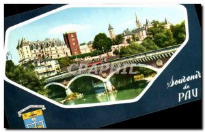 Modern Postcard Souvenir de Pau