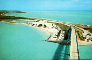 Florida Keys Bahia Honda Bridge Picnic Area On Overseas Highway