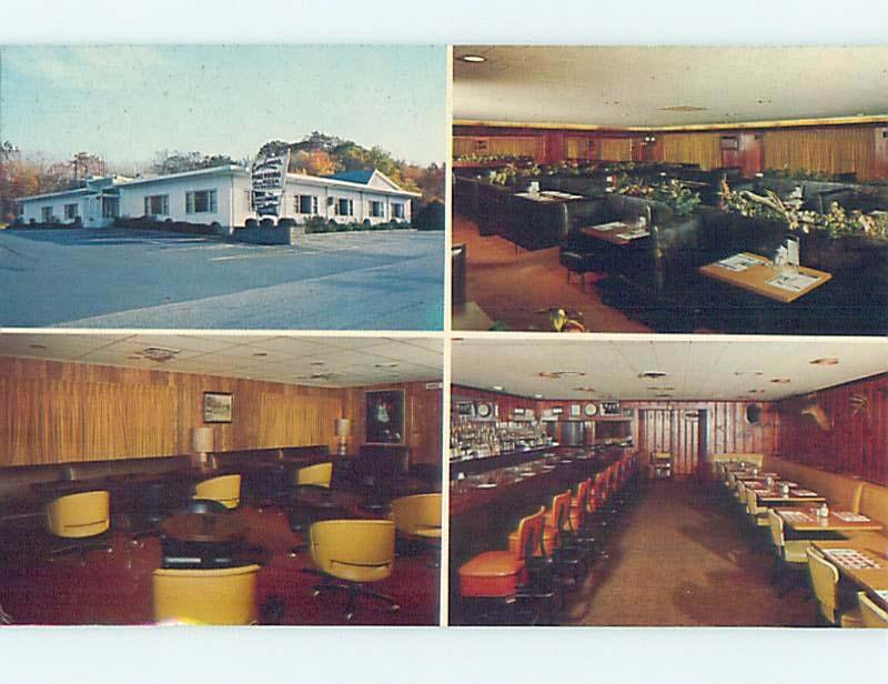 Unused Pre-1980 RESTAURANT SCENE Hopkinton Massachusetts MA hk4725-23