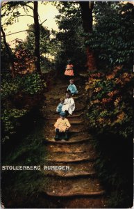 Netherlands Stollenberg Nijmegen Vintage Postcard C217