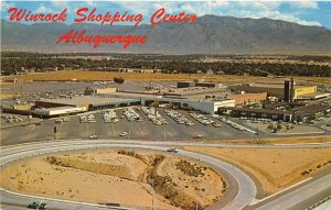 Albuquerque New Mexico 1960s Postcard Winrock Shopping Center Mall