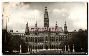 Old Postcard Wien Rathaus