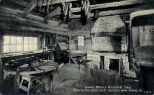 Joshua Millers Blacksmith Shop - New Salem, Illinois IL  