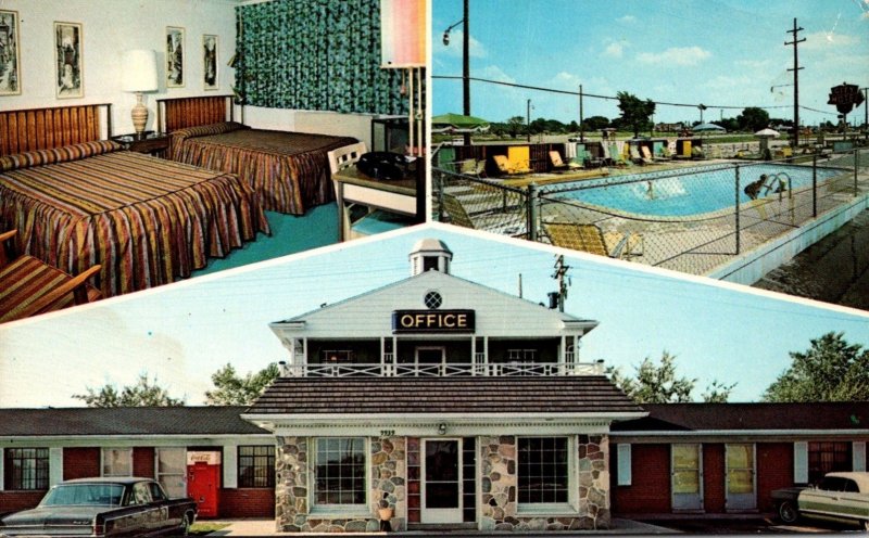 Michigan Detroit City Motel 1973