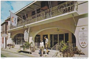 A Couple infront of Maison Danoise, The Danish Art Shop, St.Thomas, U.S. Virg...