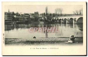 Old Postcard Tour De Marne Joinville