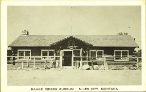 Range Riders Museum Miles City Montana Postcard