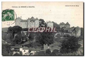 Chateau de Chatel Berze - Old Postcard