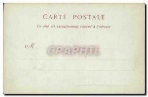 Postcard Old La Jetee a Storm Day