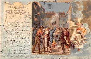 Burning of Stamp Act, Boston Colonial 1905 