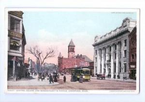 LP84  Cambridge, Massachusetts, MA, Postcard, Central Square
