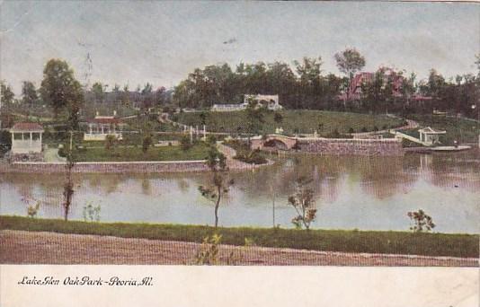 Illinois Peoria Lake Glen Oak Park 1908