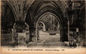 CPA Ancienne Abbaye de JUMIEGES-Entrée de l'Abbaye (269801)