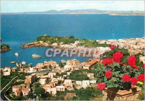 Postcard Modern Ischia natural harbor