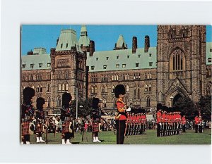 Postcard Changing Of The Guards Ottawa Canada