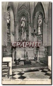 Old Postcard Nevers Tomb of Saint Bernadette in the convent Gildart