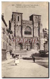 Postcard Old Vienna Cathedrale Saint Maurice