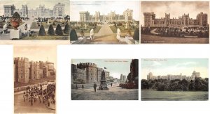 lots8  collection windsor castle all pre 1930 lot 35 ppc