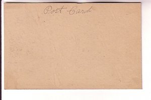 Public Library Boston Massachusetts, Hand-Written Back