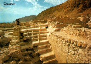 Israel Qumran Steps Leading To The Cistern
