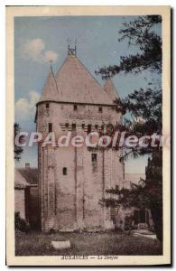 Postcard Old Auxances Le Donjon