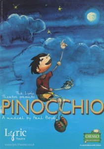 Pinocchio Musical Paul Boyd Irish Theatre Belfast Puppet Programme TPHB