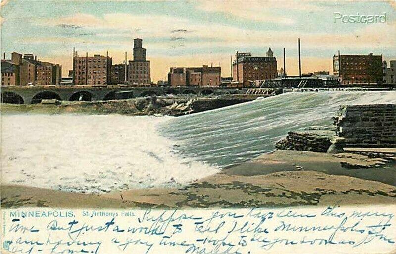 MN, Minneapolis, Minnesota, Saint Anthony Falls, Ralpheal Tuck No. 2201