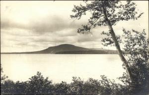 Jackman ME Henderson's Camps Big Wood Lake BICKNELL Real Photo Postcard