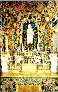 Wisconsin Dickeyville Interior Of Grotto Of The Blessed Virgin