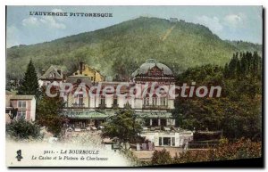 Old Postcard La Bourboule The Casino And The Skate Charlannes
