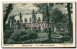 Beauvais Postcard Old Courthouse Vermot Almanac