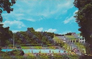 West Virginia Wheeling Swimming Pool And Pine Room Oglebay Park 1967