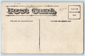 c1910's Risque Princess Pauline Costume Studio Weird Posing Antique Postcard