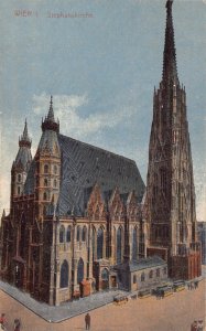 C040 Austria, Wien Stephanskirche  vintage postcard