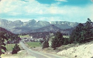 Vintage Postcard Estes Park Gateway Rocky Mountain National Park Colorado CO