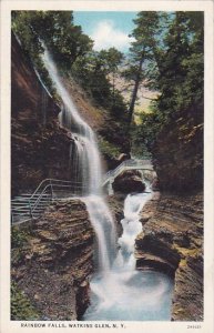 New York Watkins Glen Rainbow Falls