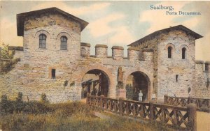 GERMANY c1910 Postcard SAALBURG Porta Decumana Roman Fort