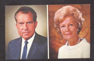 UNITED STATES PRESIDENT RICHARD M. NIXON FIRST LADY PAT POSTCARD