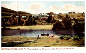 New York  Adirondack Mtns, Home of Robert L. Stevenson