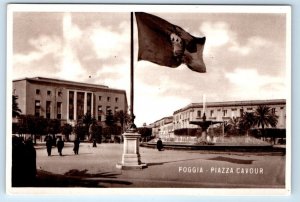 RPPC FOGGIA Piazza Cavour ITALY Postcard