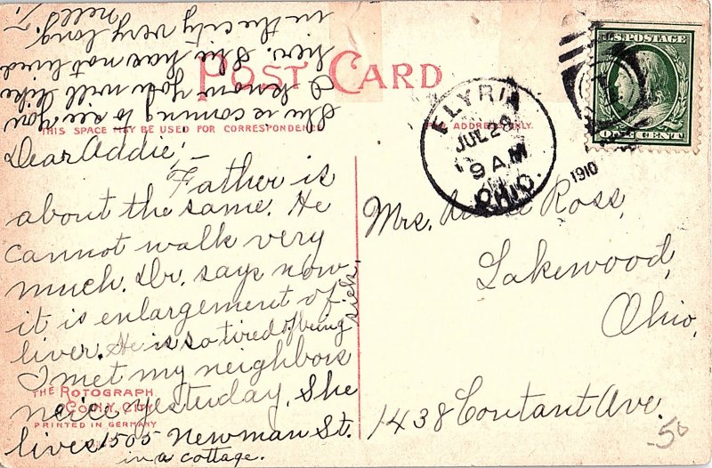 Postcard BUILDING SCENE Utica New York NY AI3466