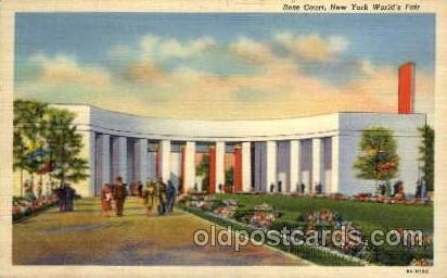 Rose Court New York Worlds Fair 1939 Exhibition 1939 