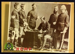Canada RCMP Royal Canadian Mounted Police Earliest known Photo NWMP 1874  Cont'l