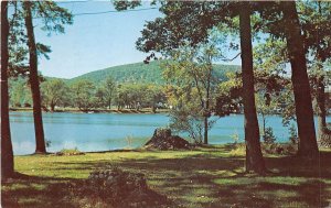 US6 USA Lake Salubria Bath New York 1964 postcard