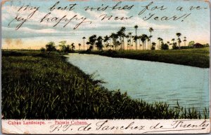 Cuba Cuban Landscape Vintage Postcard C203