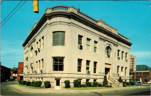 Cumberland, MD Maryland  CITY HALL  & Street View  ca1970's Chrome Postcard