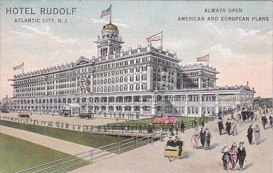 New Jersey Atlantic City Hotel Rudolf Always Open American And European Plans