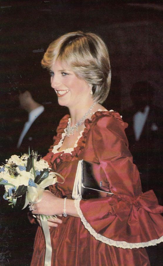 Princess Diana at the Barbican Centre London in 1982 Royal Postcard ...