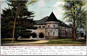 Gymnasium Vassar College Poughkeepsie NY Undivided Back Vintage Postcard K14